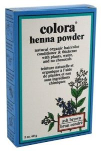 Colora Henna Powder Hair Color Ash Brown 2 Ounce (59ml) (2 Pack), $15.09