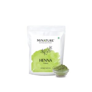 mi nature Henna Powder (Lawsonia inermis) for Hair Dye| Natural Hair Color| Henna Mehandi Powder for Hair | from Rajasthan| No Added Presevative | 1kg (35.27Oz) (1000 Gram), $18.99