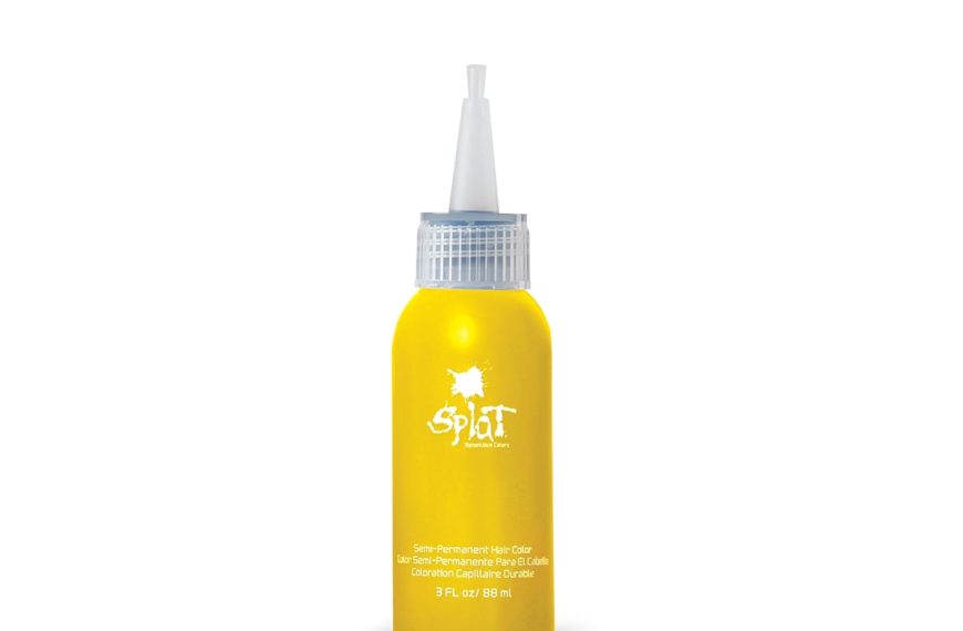 SPLAT Lemon Drop, Semi-Permanent Hair Color (Yellow) Complete Kit with Bleach & Gloves, $12.99