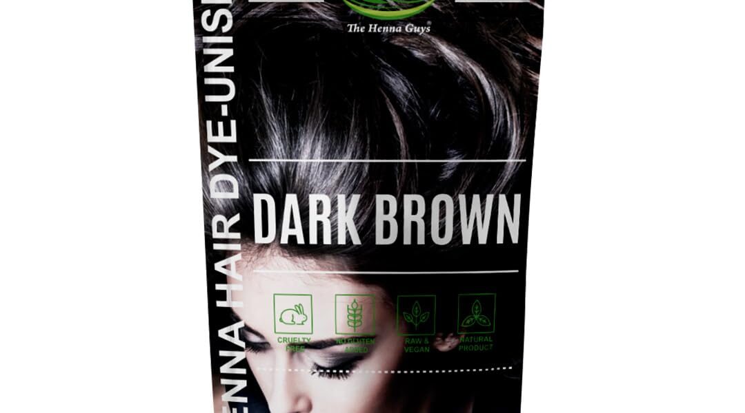 1 Pack Of Dark Brown Henna Hair & Beard Color/Dye 150 Grams – Natural Hair Color, Plant-based Hair Dye – The Henna Guys, $15.97
