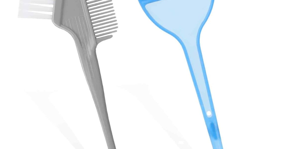 Professional Hair Color Brush Hair Dye Kit for Hair Tint Dying Coloring Applicator Hair Dye Brushes Tinting Comb for Students Women Salon Use Home DIY Dyeing (2 Pcs), $3.99