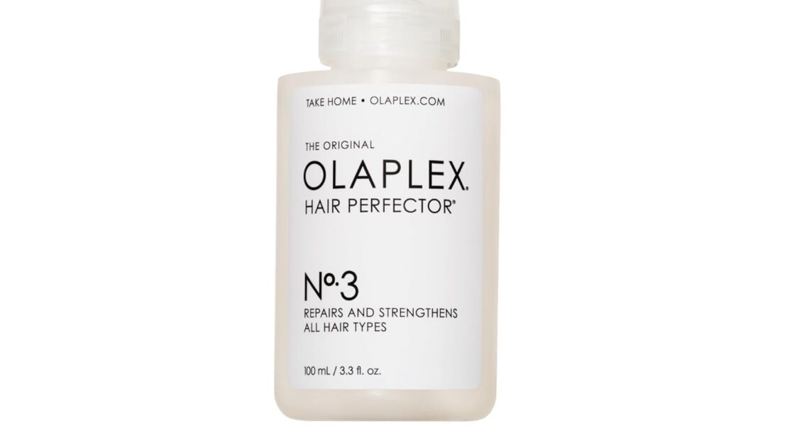 Olaplex No. 3 Hair Perfector Repairing Hair Treatment, Concentrated for Dry Damaged Hair, Repairs & Strengthens All Hair Types, 3.3 fl oz, $30.00
