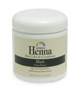 Rainbow Research Henna Hair Color and Conditioner, Persian Black Deep Ebony, 4 Ounce, $7.33