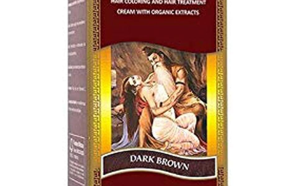 Surya Brasil Henna Hair Color Cream – Semi-Permanent Natural Dye for Gray Coverage – Deep Conditioning, Dark Brown, 2.37 oz, $18.90