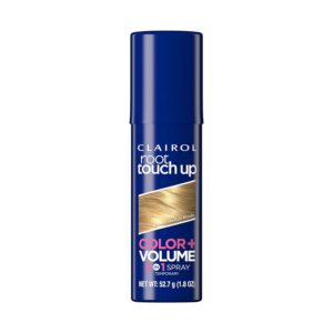 Clairol Root Touch-Up Color + Volume 2-in-1 Temporary Spray, Dark to Medium Blonde Hair Color, Pack of 1, $11.15