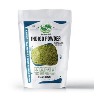 200 Grams INDIGO POWDER For Hair Dye/Color - The Henna Guys, $9.89