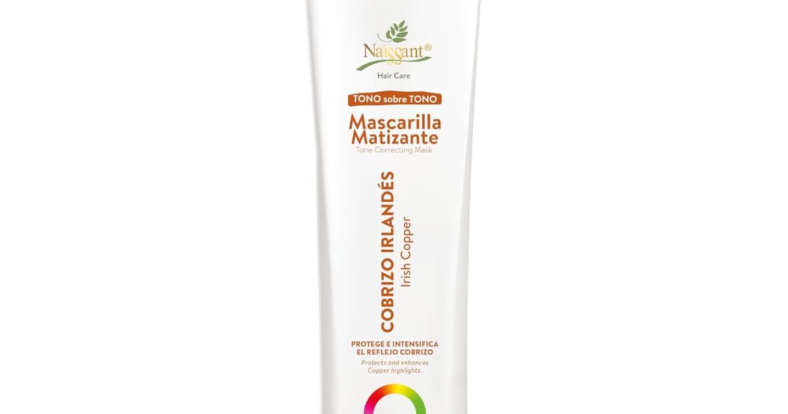 naissant Irish Copper Hair Toning Mask | Color Depositing | Moisturize, Refresh & Neutralize Brassy Tones | Paraben, Ammonia & Sulfate Free | Pro-Vitamin B5, Olive Oil & Honey (Cobrizo) 10.1 Fl Oz, $17.95