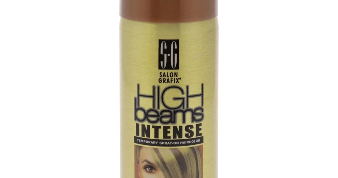 Salon Grafix High Beams Intense Temporary Spray – Honey Blonde for Unisex – 2.7 oz Hair Color, $9.28