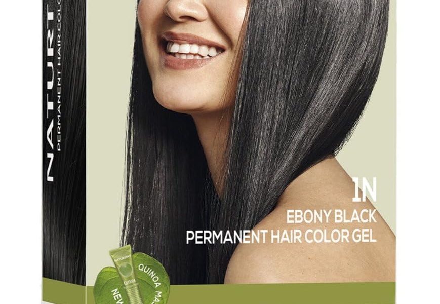 Naturtint 1N Ebony Black Permanent Hair Color (Pack of 1), Ammonia Free, Vegan, Cruelty Free, up to 100% Gray Coverage, Long Lasting Results (Packaging may vary), $14.99