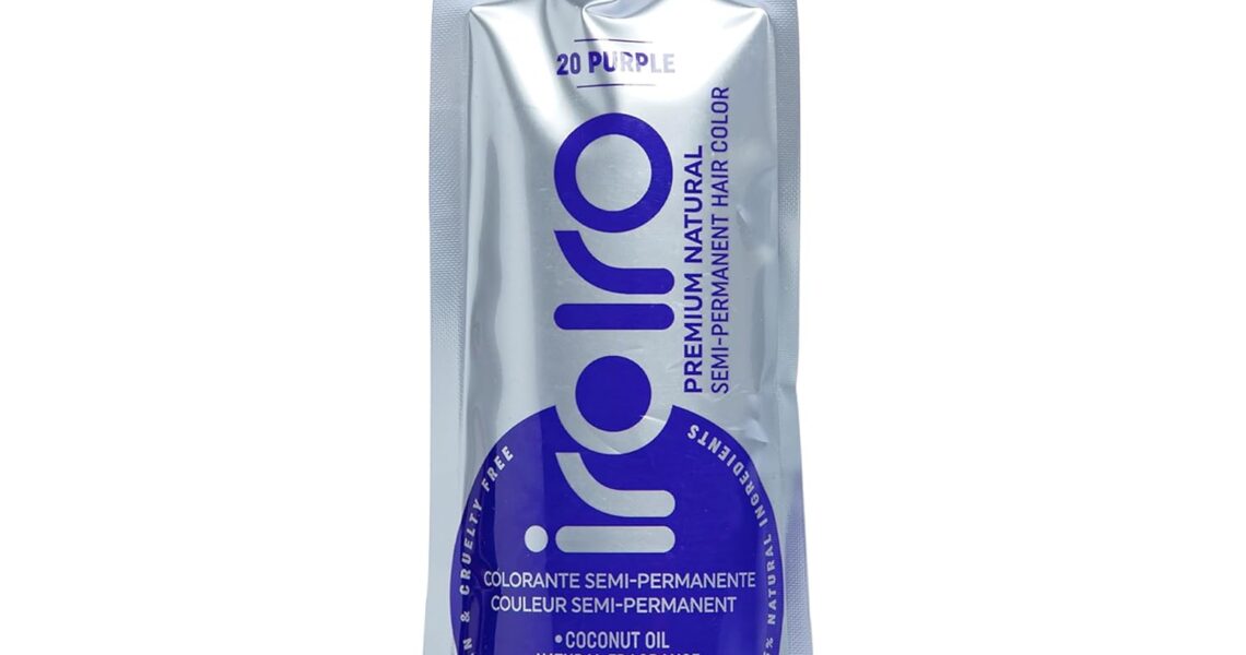 20 Purple Premium Natural Semi Permanent Hair Color, $12.95