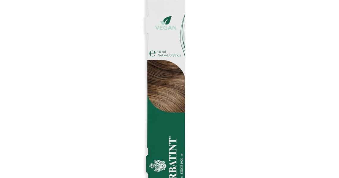 Herbatint Temporary Hair Touch-Up – Instantly Mask Grey Roots Between Coloring with Easy To Apply Precision Brush Kit – Natural-Looking Concealer For Light Chestnut Hair – Vegan – .33 oz, $15.99