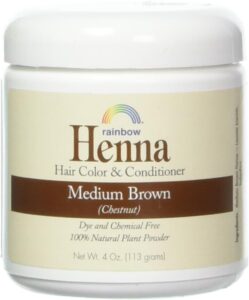 Rainbow Research Henna Hair Color and Conditioner, Persian Brown Chestnut, 4 Ounce (HEN40004), $9.67