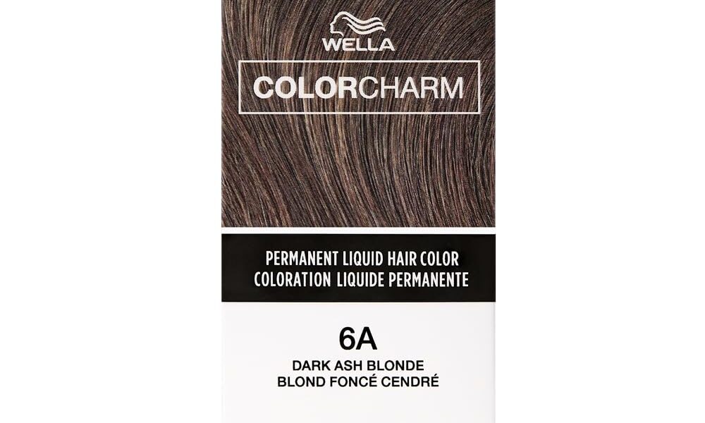 WELLA Color Charm Permanent Liquid Hair Color for Gray Coverage, Ash Blonde, $7.88