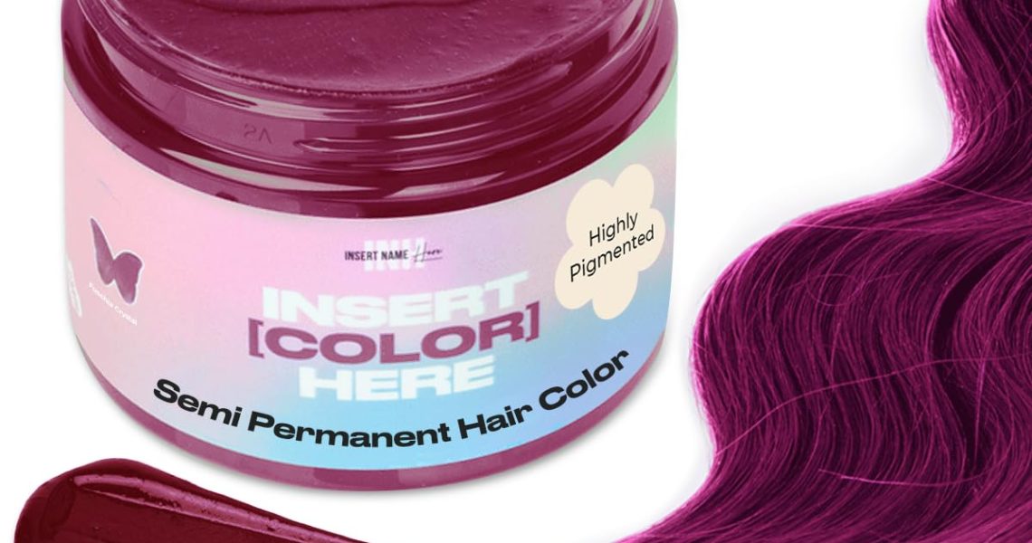 INH Semi Permanent Hair Color | Color Depositing Conditioner | Pink Hair Dye | No Bleach No Peroxide Temporary Fuchsia Crystal Tint for Women, Men | Vegan, Ammonia Free, Sulfate Free, Ready to Use 6oz, $18.00