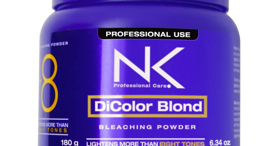 NK Professional Care DiColor Blonde | bleaching powder | lightener for hair | Lightens +8 shades without damaging the hair strand. 180 g, $13.96