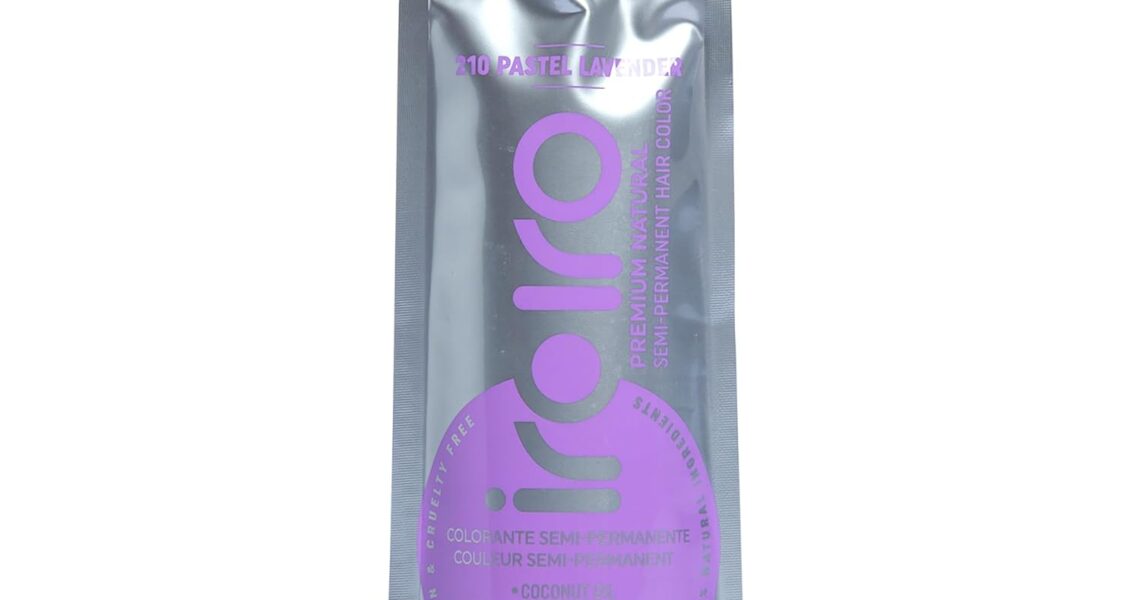IROIRO Premium Natural Semi-Permanent Hair Color 210 Pastel Lavender (4oz), $12.95