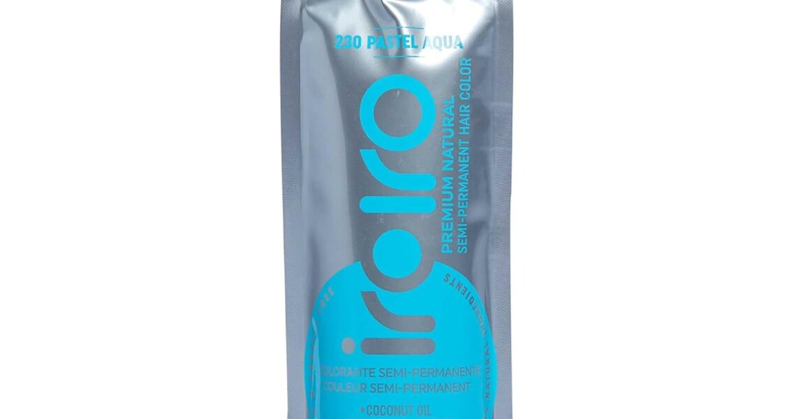 IROIRO Premium Natural Semi-Permanent Hair Color 230 Pastel Aqua (4oz), $12.95