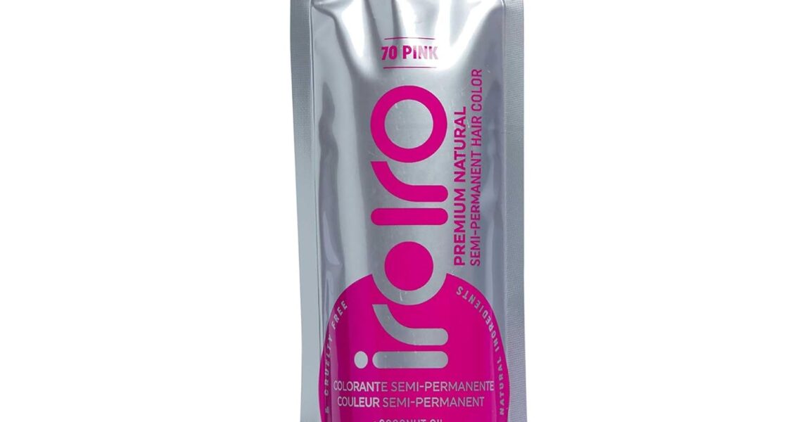 IROIRO Premium Natural Semi-Permanent Hair Color 70 Pink (4oz), $12.95