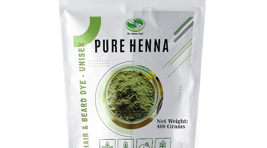 400 Grams – 100% Pure Henna Powder For Hair Dye – Red Henna Hair Color, Best Red Henna For Hair – The Henna Guys, $19.97
