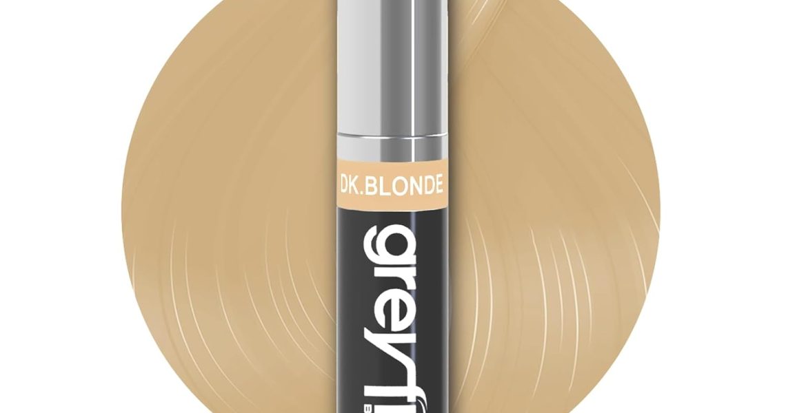 Root Touch-Up Hair Mascara Temporary Gray Roots Concealer (DARK BLONDE), $9.95