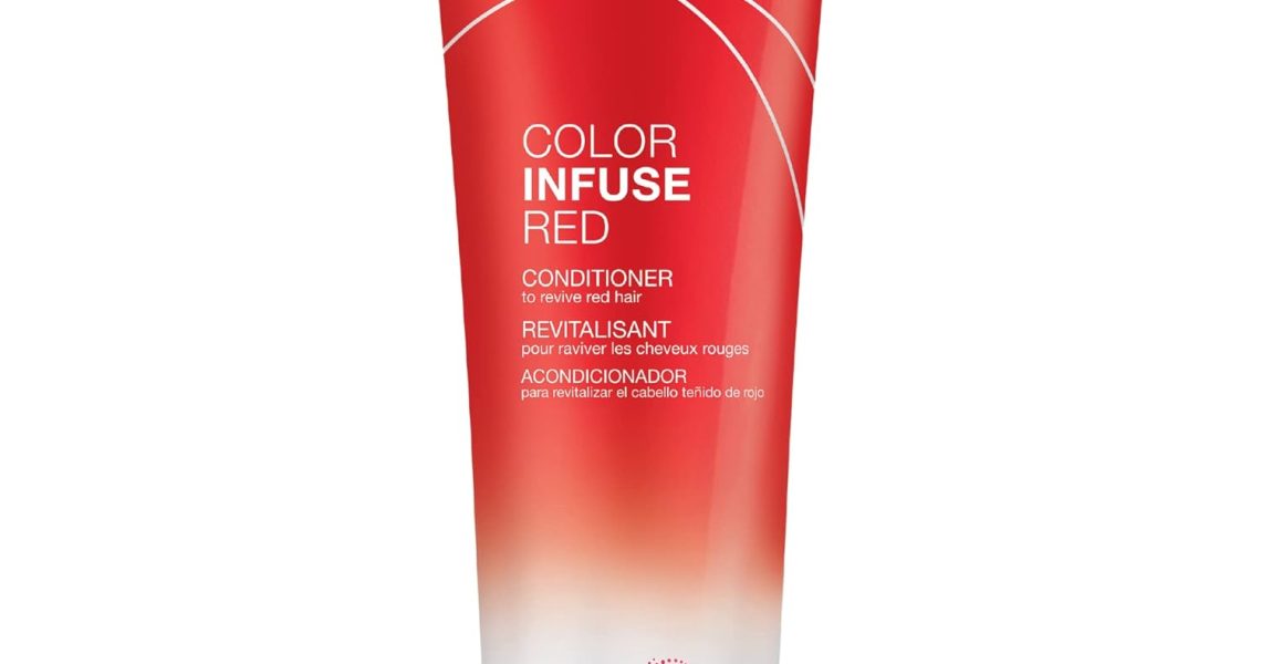Joico Color Infuse Red Conditioner | For Red Hair | Instantly Refresh Red Tones | Boost Color Vibrancy & Shine | Protect Against Harmful UV Damage | With Rosehip Oil & Green Tea Extract, $24.00