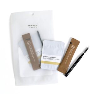 ENTROPY MAKEUP One-Use Brow Bleach Kit  Quick & Easy Eyebrow Lightening for All Hair Colors, Single Application, Gentle & Hypoallergenic Formula, Lasts Up to 4 Weeks, $8.99