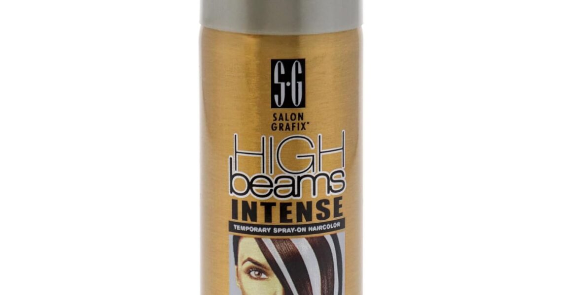 Salon Grafix High Beams Intense Temporary Spray – Silver for Unisex – 2.7 oz Hair Color, $8.78