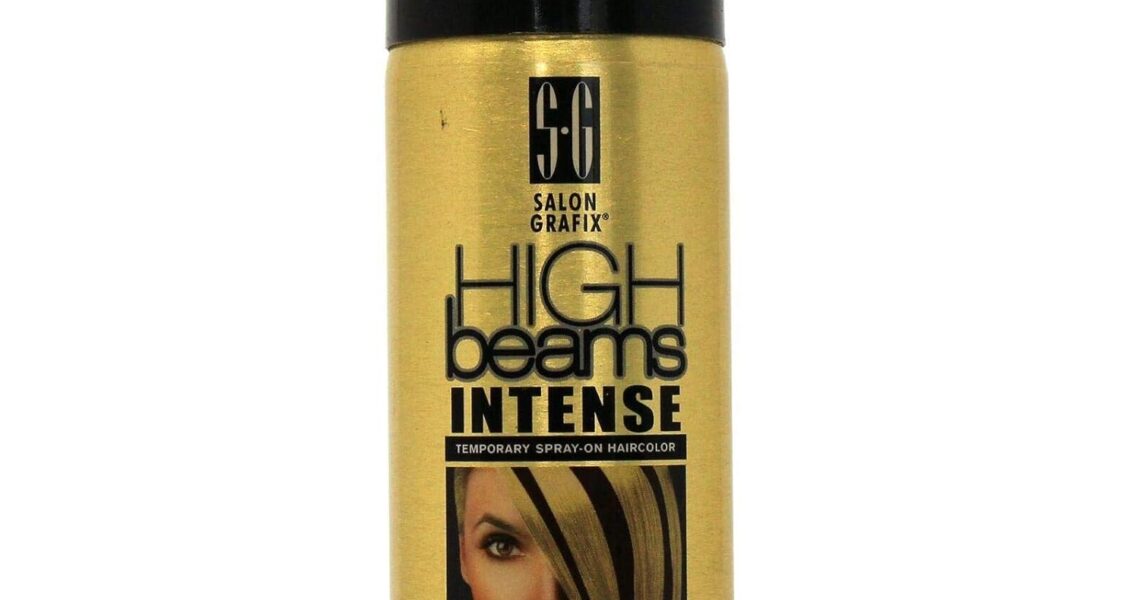 Salon Grafix High Beams Intense Temporary Spray – Brown Black for Unisex – 2.7 oz Hair Color, $9.12
