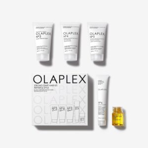 Olaplex Strong Start Haircare Kit: Repair & Style, No. 3, 4, 5, 6, 7, Strengthens & Adds Moisture, Frizz Control, Adds Maximum Shine, For All Hair Types, $30.00