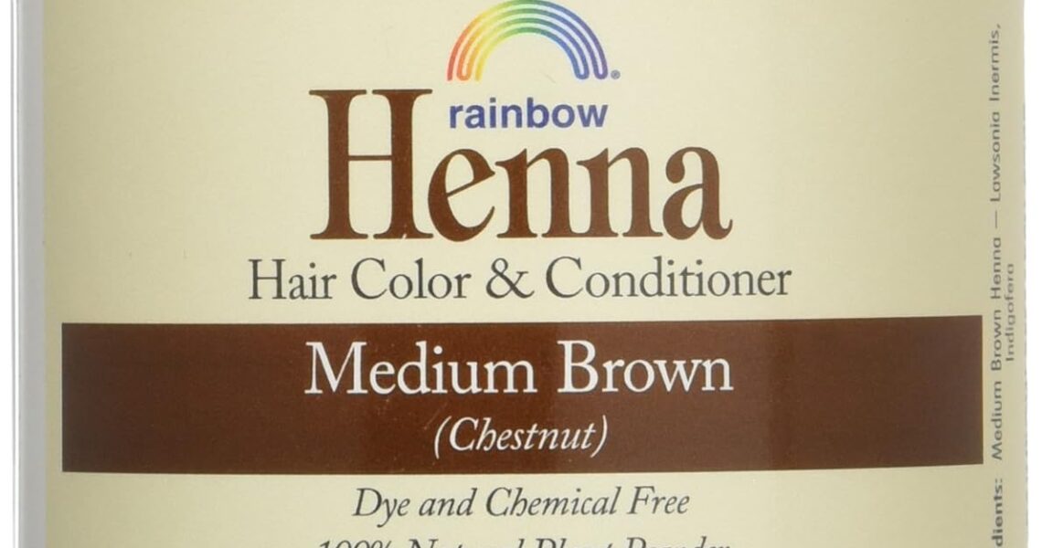 Henna (Persian) – Med Brown (Chestnut), 4 oz (pack of 2), $16.88