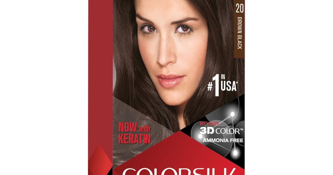 Revlon ColorSilk Hair Color, 20 Brown Black 1 ea (Pack of 5), $23.25