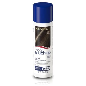 Clairol Root Touch-Up by Nice'n Easy Temporary Hair Coloring Spray, Dark Brown Hair Color, Pack of 1, $9.97