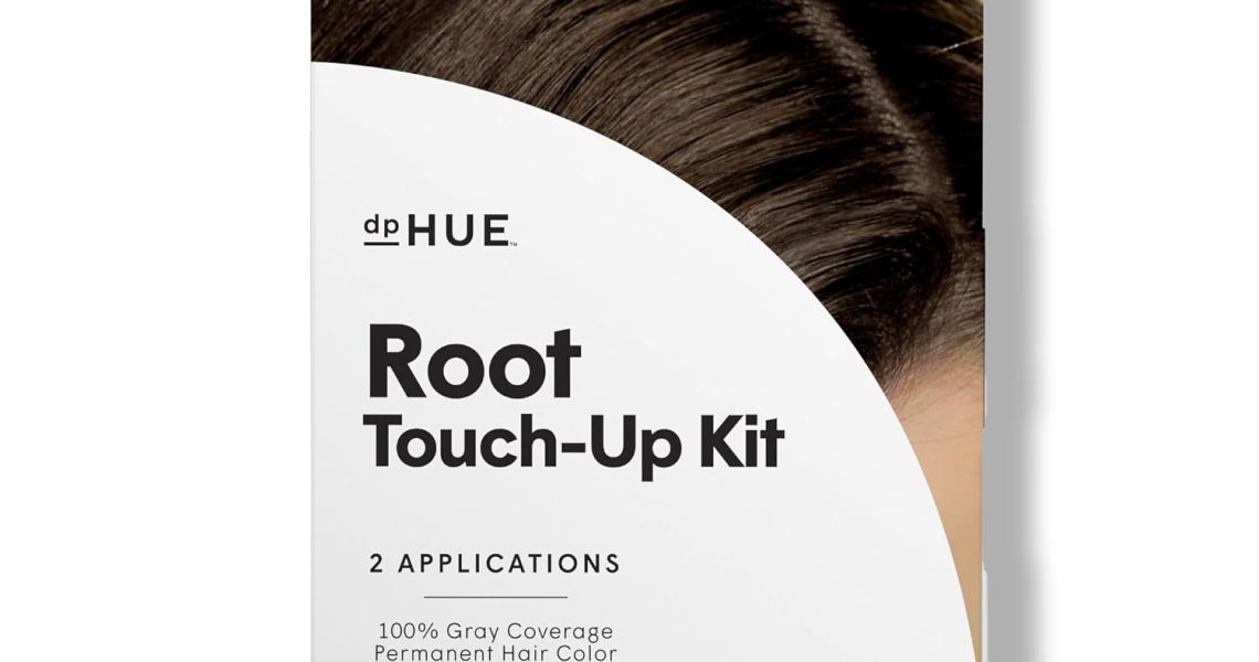 dpHUE Root Touch-Up Kit, Medium Brown – Permanent Hair Color for Gray Coverage – Includes Two Applications – Paraben, SLS & SLES Sulfate Free – Leaping Bunny Certified, $35.00