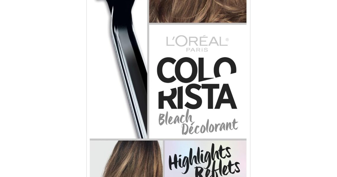 L’Oreal Paris Colorista Hair Bleach, Highlights Hair Color Kit, 1 Hair Bleach Kit, $13.00