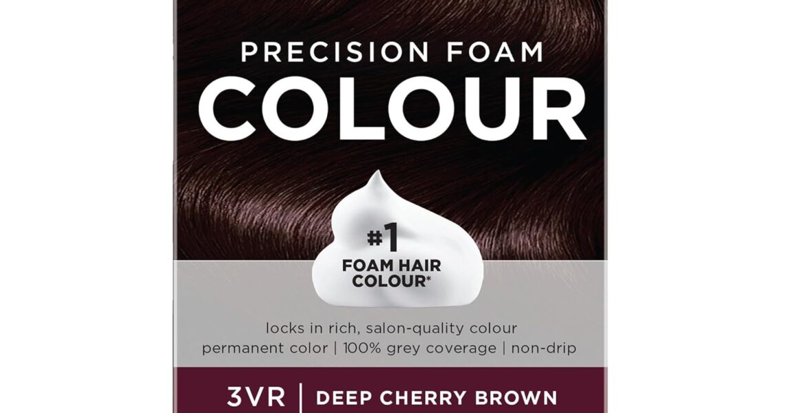 John Frieda Deep Cherry Brown 3VR Permanent Foam Hair Color, 1 Application, $12.99