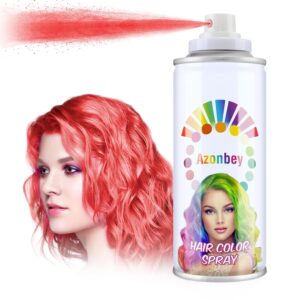 Hair Wax,Temporary Hair Color Wax,Hair Color Dye Pomades,Washable Hair Coloring Natural Hair Strong Style Gel Cream Hair Dye for Party,Hollowen,Cosplay. (Fired Red, 120ml), $9.98