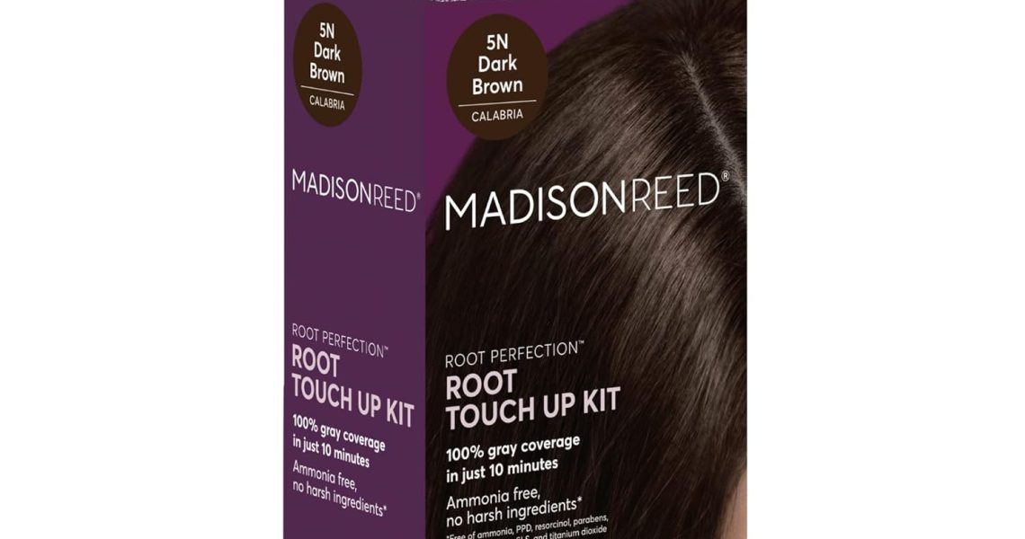 Madison Reed Root Perfection Permanent Root Touch Up, Dark Brown 5N Calabria, 10 Minutes for 100% Gray Root Coverage, Ammonia-Free Hair Dye, Two Applications, $37.00