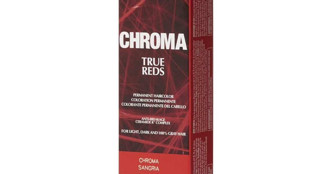 L’Oral Technique Chroma True Reds Permanent Hair Color – Red Dye For Long-Lasting Color, For Light, Dark and Gray Hair, $13.60