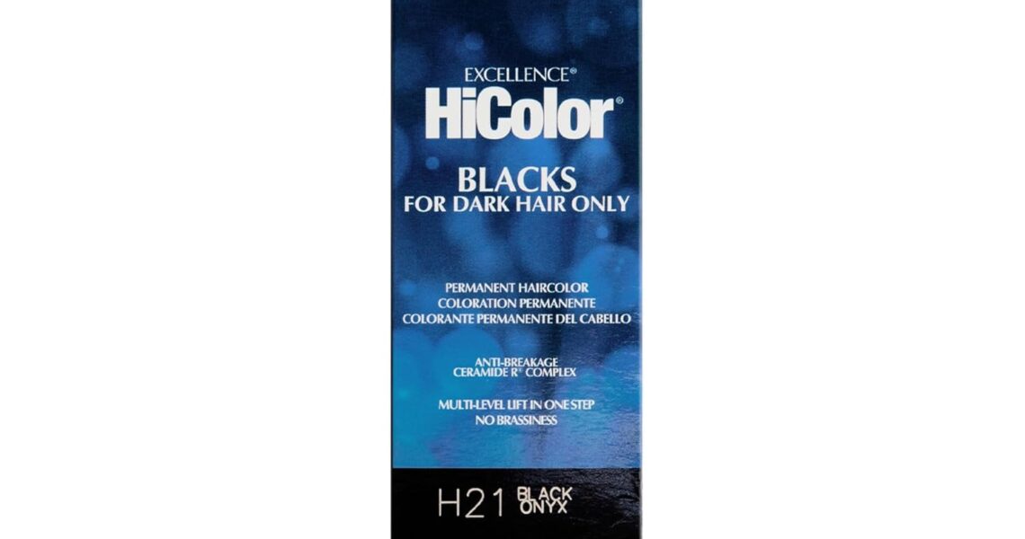 L’Oral Technique HiColor Violet & Black Shades Permanent Hair Color – Anti-Breakage Ceramide R Complex, Multi-Lift With No Brassiness, For Dark Bases and Long Lasting Color, $13.60