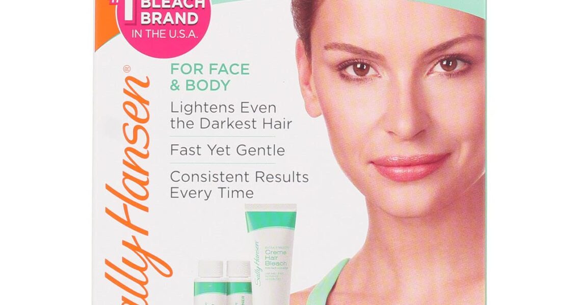 Sally Hansen Extra Strength Creme Hair Bleach For Face & Body, 1.5 Ounce (Pack of 3), $22.25