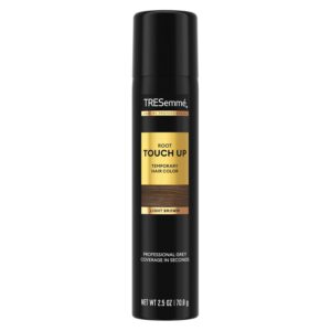 TRESemm Root Touch-Up, Temporary Hair Color, Light Brown Hair Ammonia-free, Peroxide-free Root Cover Up Spray 2.5 oz, $8.99