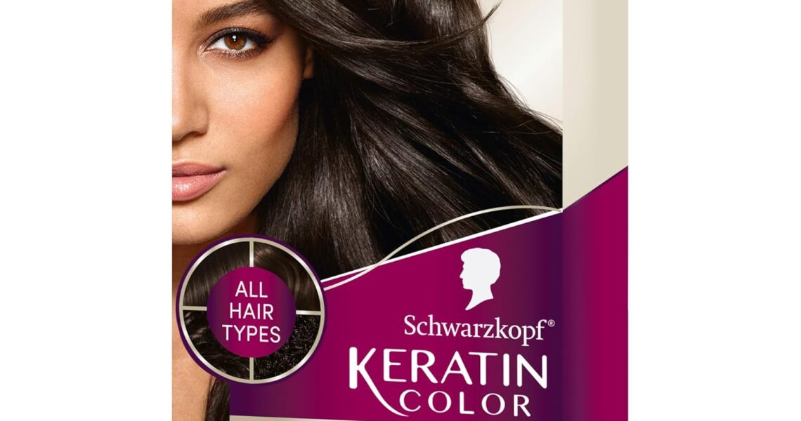 Schwarzkopf Keratin Color Permanent Hair Color, 3.0 Espresso, 1 Application – Professionally Inspired Permanent Hair Dye, for up to 80% Less Breakage vs Untreated Hair and up to 100% Gray Coverage, $13.42