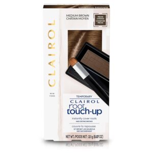 Clairol Root Touch-Up Temporary Concealing Powder, Medium Brown Hair Color, Pack of 1, $9.99