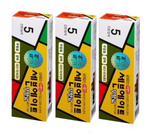 Seven Eight Hair Dye Ammonia Free Creamy Type Hair Color 5 Dark Chestnut (Pack of 3), $24.99