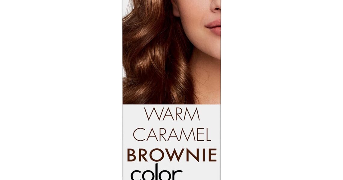 Clairol Color Gloss Up Temporary Hair Dye, Warm Caramel Brownie Hair Color, Pack of 1,