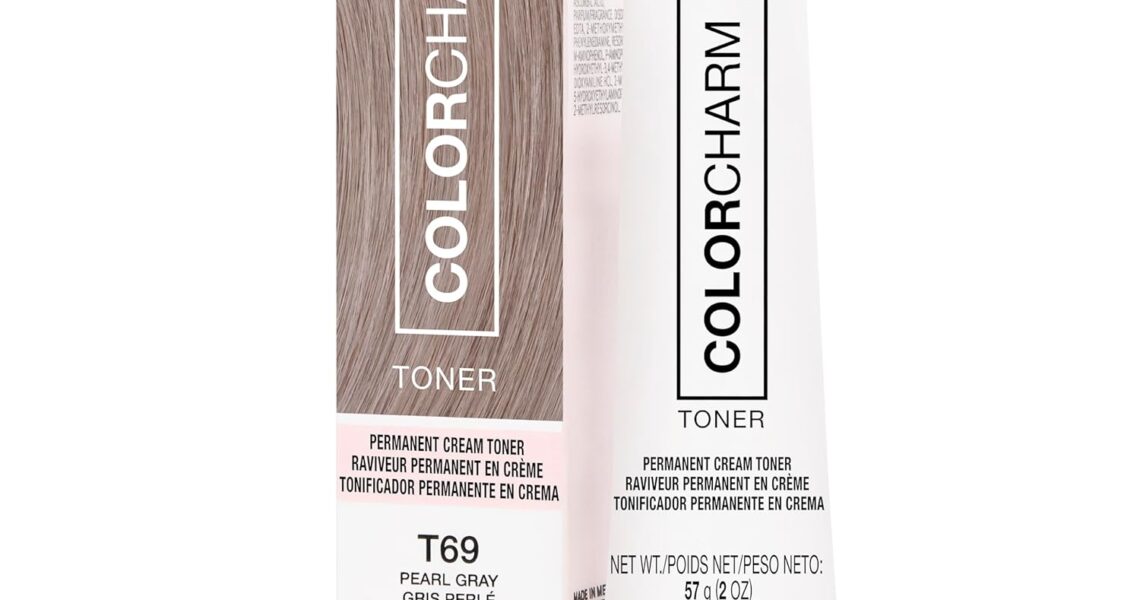 COLORCHARM Permanent Crme Hair Toner Free of Animal-Derived Ingredients, Parabens Free & Gluten Free 2 oz, $9.99