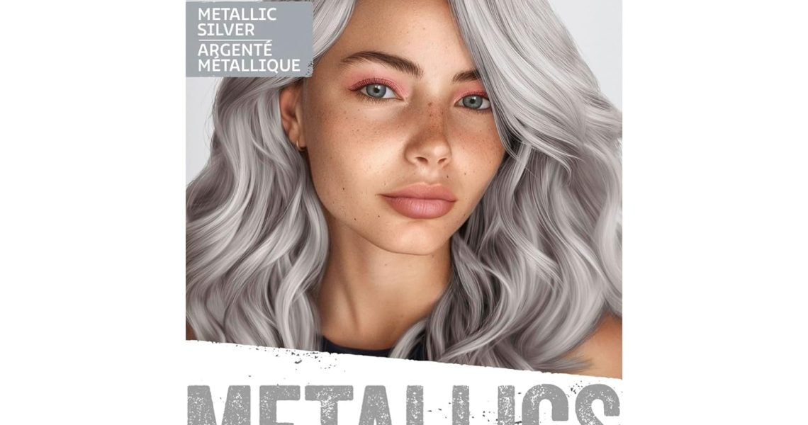 Schwarzkopf Got2b Metallics Permanent Hair Color, M71 Metallics Silver, $11.97