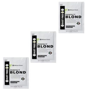 Perfect Blonde Toner Hair Dye Bleach Powder Lightener for Dark Hair Extra Strength Professional Formula (3 Packs of 1 Oz)  Made in Italy by Blond Forte (Blue Powder Lightener), $9.95
