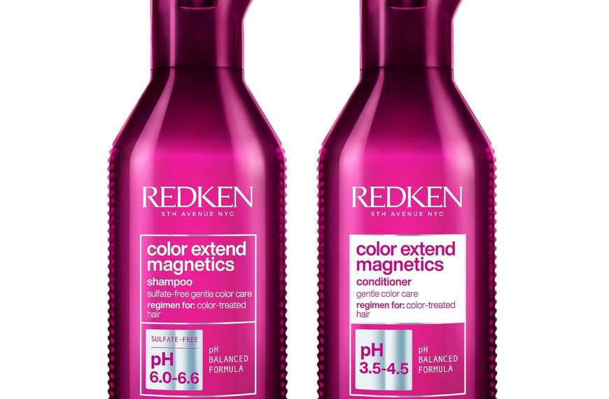Redken Color Extend Magnetics Shampoo & Conditioner For Color-Treated Hair – Gently Cleanses & Protects Color With Amino Acid, $54.00