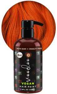 VOODOO Copper Hair Dye (Venetian Red Copper) 8 Oz | Vegan & Cruelty-Free Hair Dye | Ammonia, Sulfate & Paraben-Free | Intermixable Semi Permanent Hair Color (8 Oz), $16.99